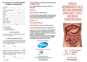 CORSO DI AGGIORNAMENTO SULLE INFEZIONI IN TERAPIA INTENSIVA